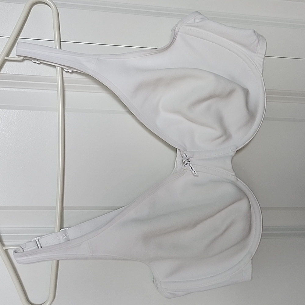 Cacique Cotton Unlined Full Coverage Bra Like New Plus Size 42DD
